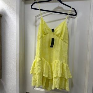Wild fable Yellow Lace Fairy Dress